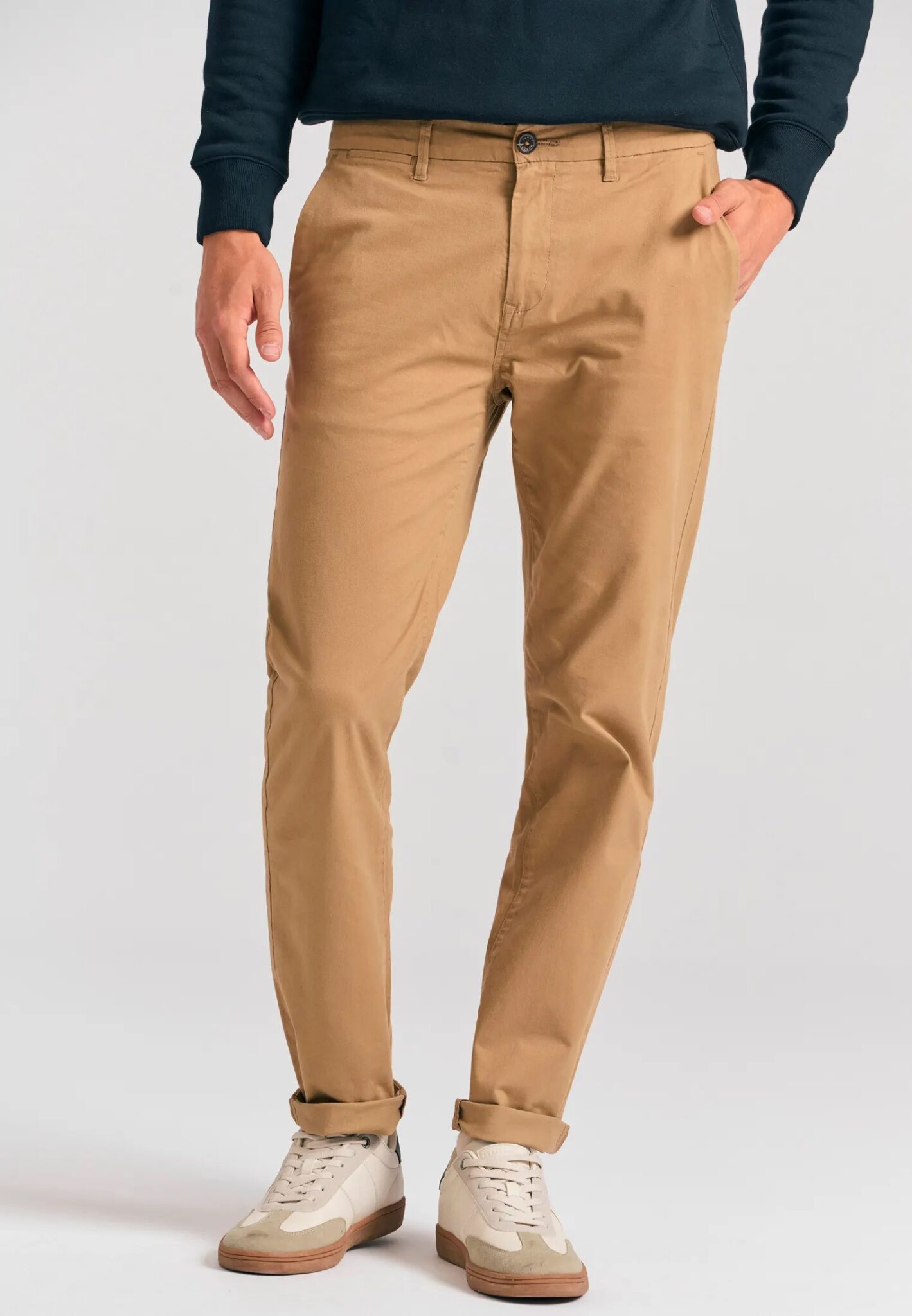 FUNKY BUDDHA ΑΝΔΡΙΚΉ ΜΠΛΟΎΖΑ ΜΕ ΜΑΚΡΎ ΜΑΝΊΚΙ | DARK GREEN