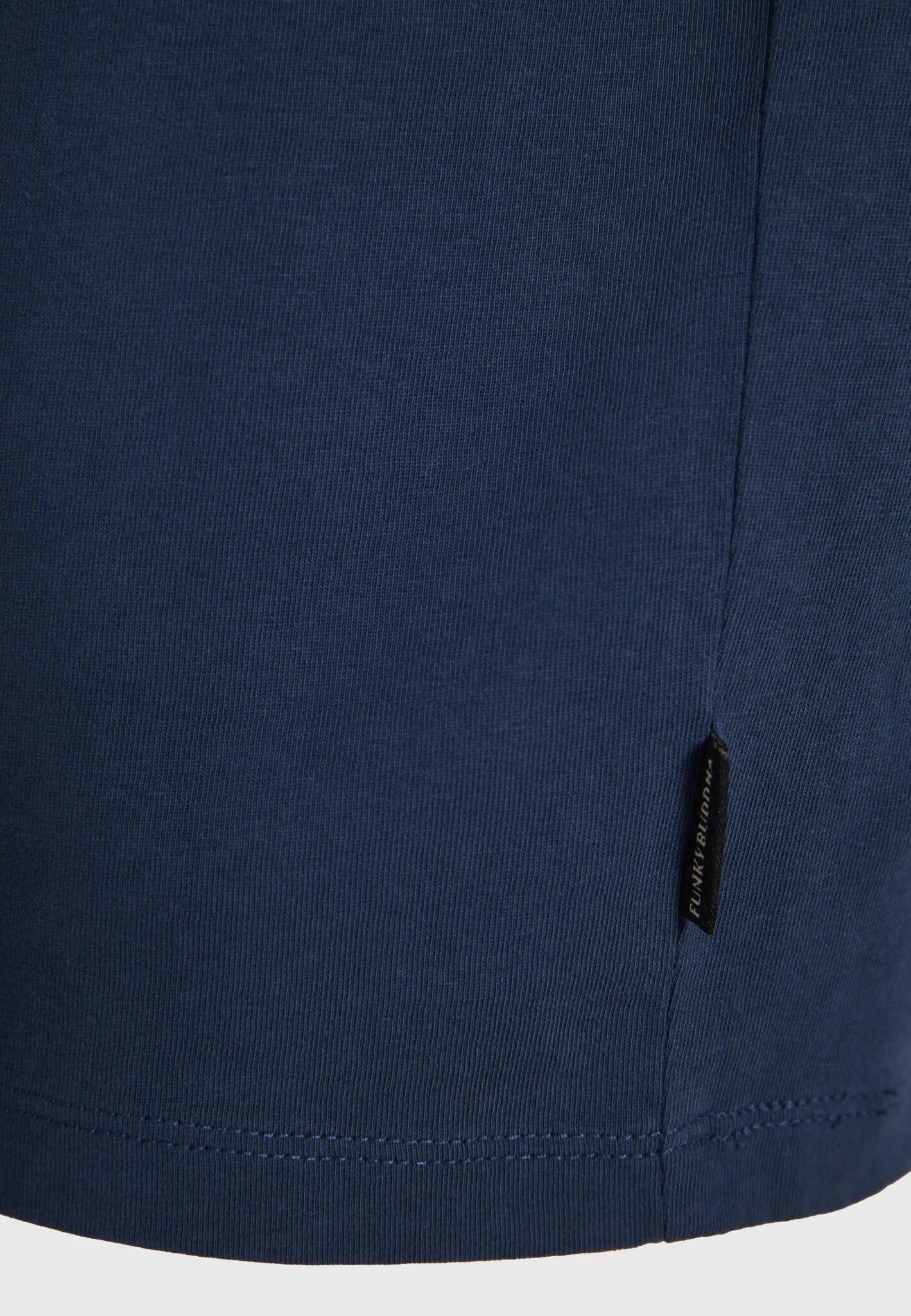 FUNKY BUDDHA ΑΝΔΡΙΚΉ ΜΠΛΟΎΖΑ ΜΕ ΚΟΝΤΌ ΜΑΝΊΚΙ BASIC | DARK BLUE FUNKY BUDDHA ΑΝΔΡΙΚΉ ΜΠΛΟΎΖΑ ΜΕ ΚΟΝΤΌ ΜΑΝΊΚΙ BASIC | DARK BLUE