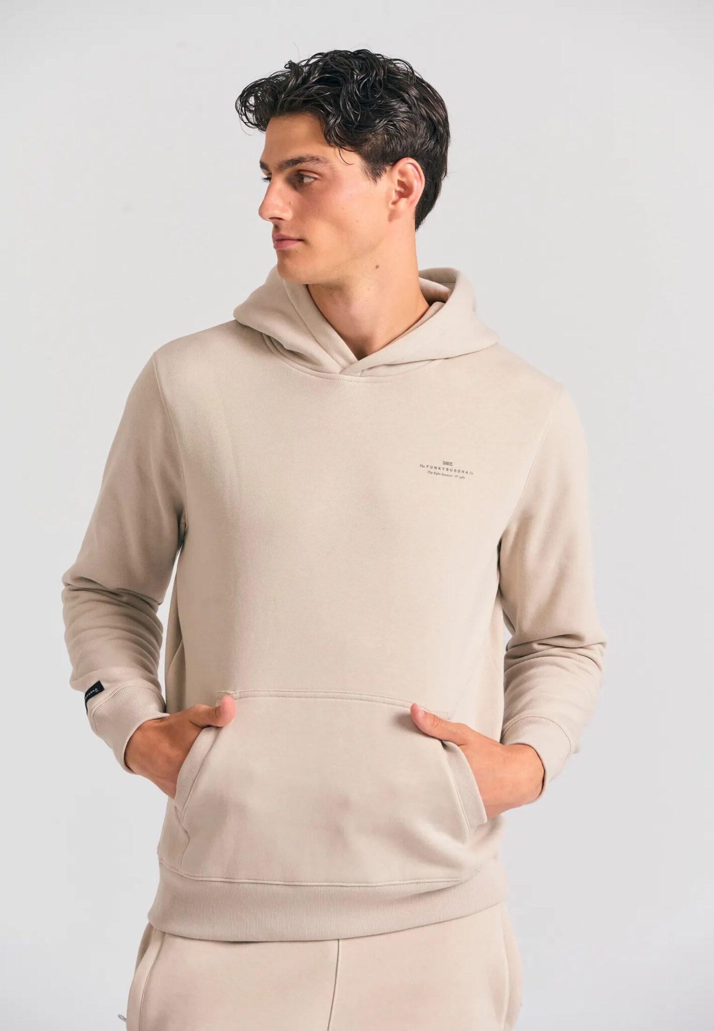 FUNKY BUDDHA ΑΝΔΡΙΚΉ ΜΠΛΟΎΖΑ ΜΕ ΜΑΚΡΎ ΜΑΝΊΚΙ | DARK GREEN