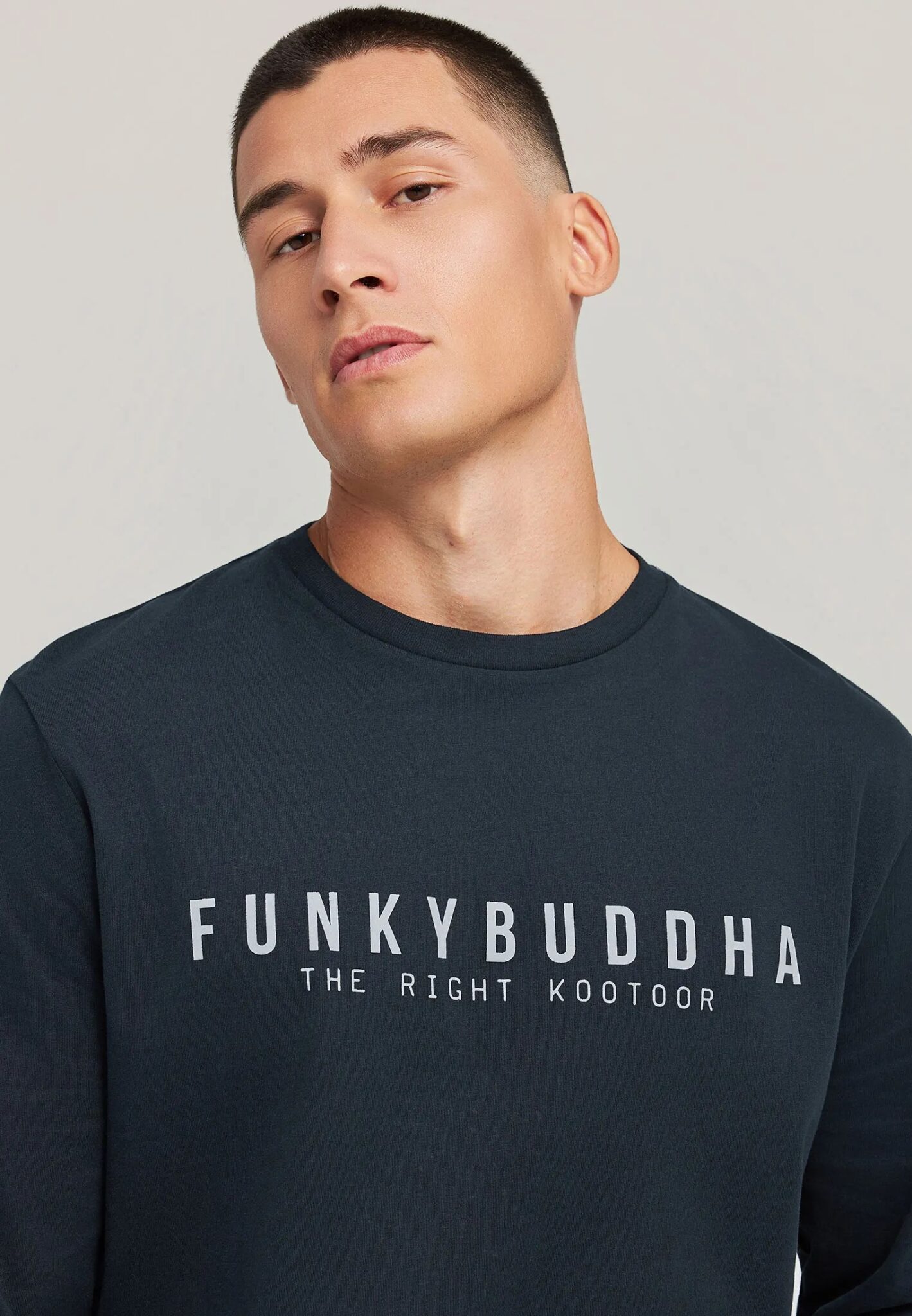 FUNKY BUDDHA ΑΝΔΡΙΚΉ ΜΠΛΟΎΖΑ ΜΕ ΜΑΚΡΎ ΜΑΝΊΚΙ | BLACK FUNKY BUDDHA ΑΝΔΡΙΚΉ ΜΠΛΟΎΖΑ ΜΕ ΜΑΚΡΎ ΜΑΝΊΚΙ | BLACK