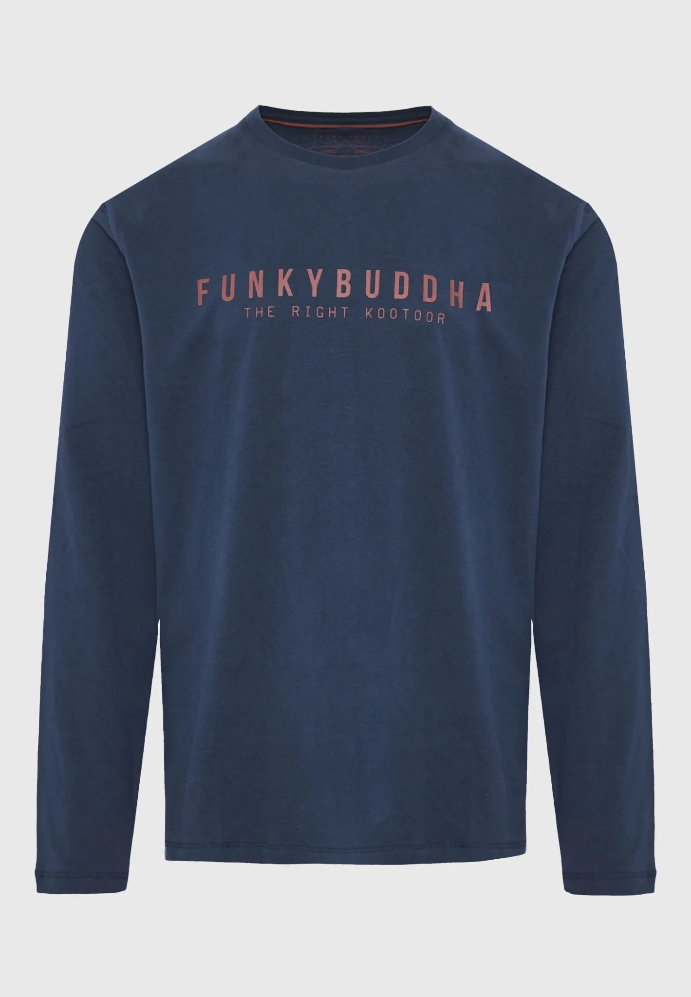 FUNKY BUDDHA ΑΝΔΡΙΚΉ ΜΠΛΟΎΖΑ ΜΕ ΜΑΚΡΎ ΜΑΝΊΚΙ | DARK BLUE FUNKY BUDDHA ΑΝΔΡΙΚΉ ΜΠΛΟΎΖΑ ΜΕ ΜΑΚΡΎ ΜΑΝΊΚΙ | DARK BLUE