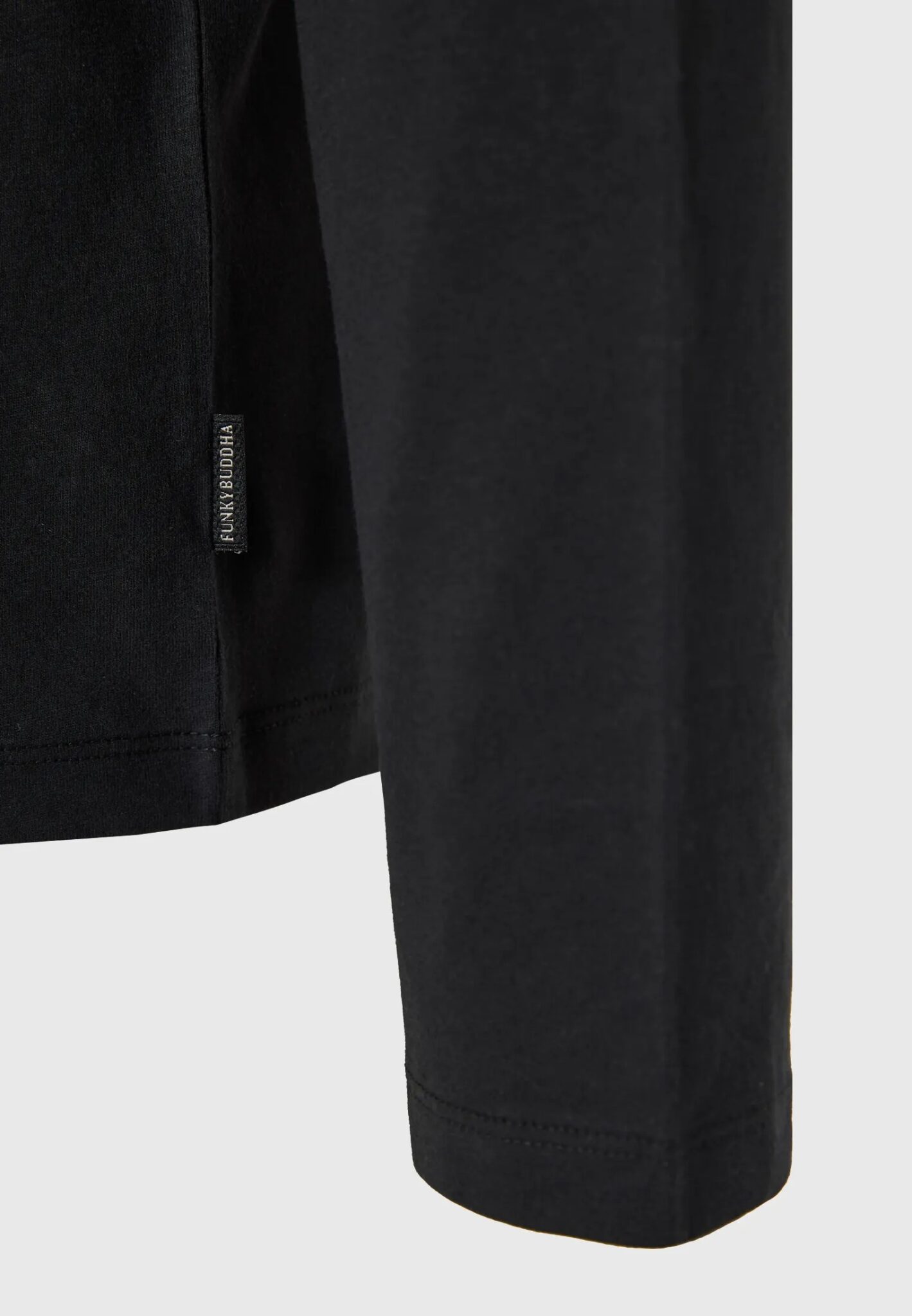 FUNKY BUDDHA ΑΝΔΡΙΚΉ ΜΠΛΟΎΖΑ ΜΕ ΜΑΚΡΎ ΜΑΝΊΚΙ | BLACK FUNKY BUDDHA ΑΝΔΡΙΚΉ ΜΠΛΟΎΖΑ ΜΕ ΜΑΚΡΎ ΜΑΝΊΚΙ | BLACK