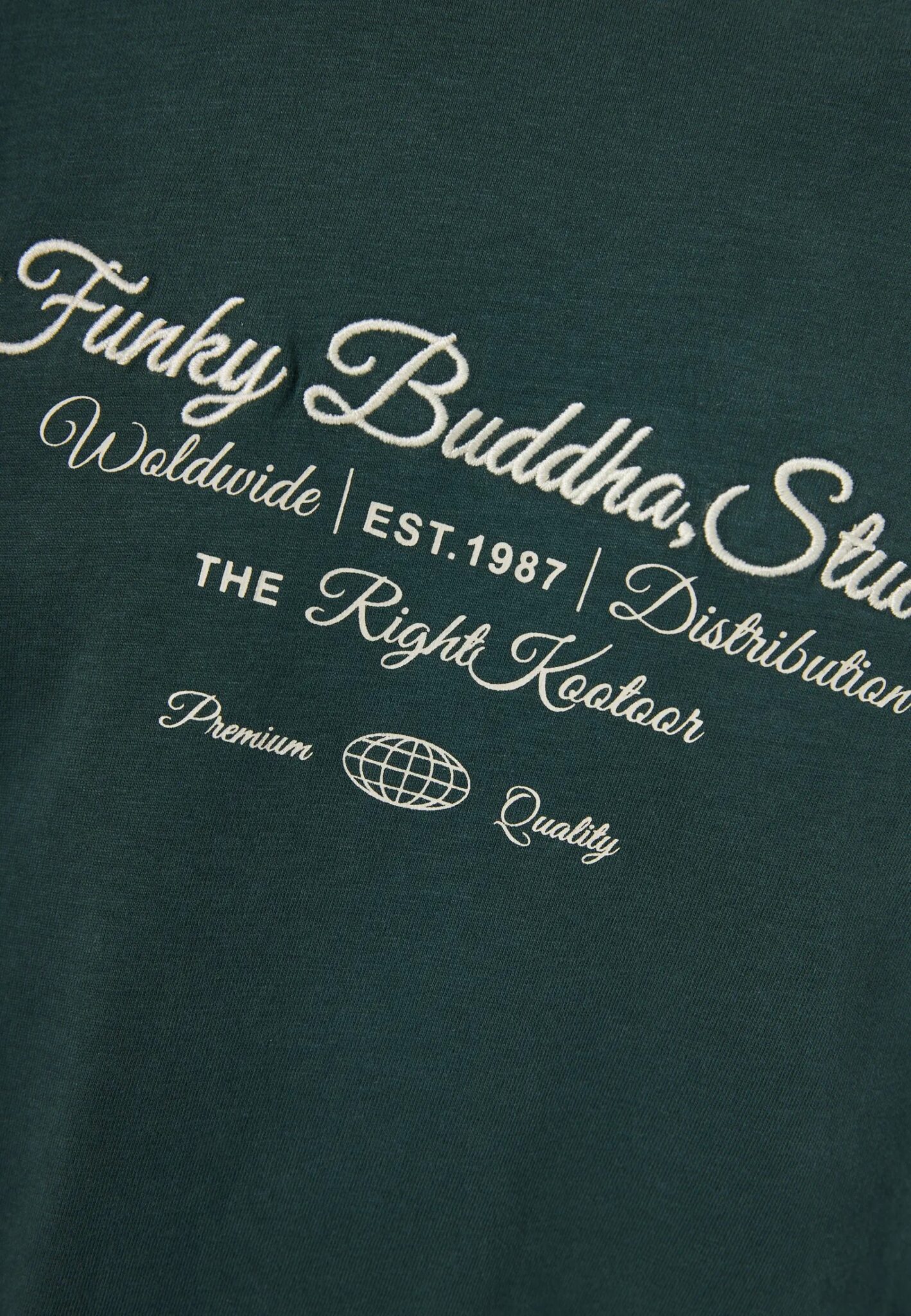 FUNKY BUDDHA ΑΝΔΡΙΚΉ ΜΠΛΟΎΖΑ ΜΕ ΜΑΚΡΎ ΜΑΝΊΚΙ | GREEN FUNKY BUDDHA ΑΝΔΡΙΚΉ ΜΠΛΟΎΖΑ ΜΕ ΜΑΚΡΎ ΜΑΝΊΚΙ | GREEN