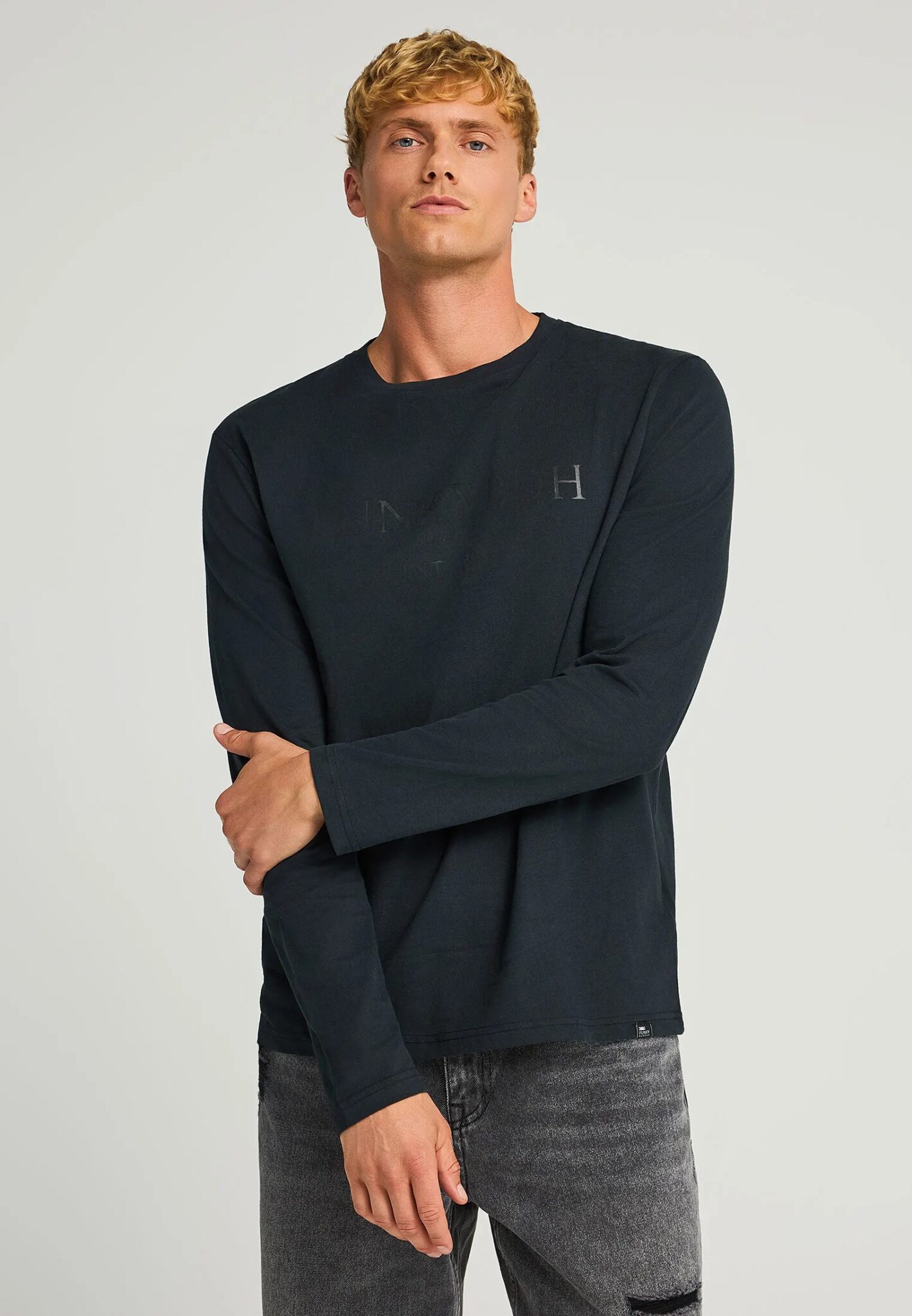 PEPE JEANS ORIGINAL STRETCH N  ΜΠΛΟΥΖΑ ΑΝΔΡΙΚΟ | BLACK