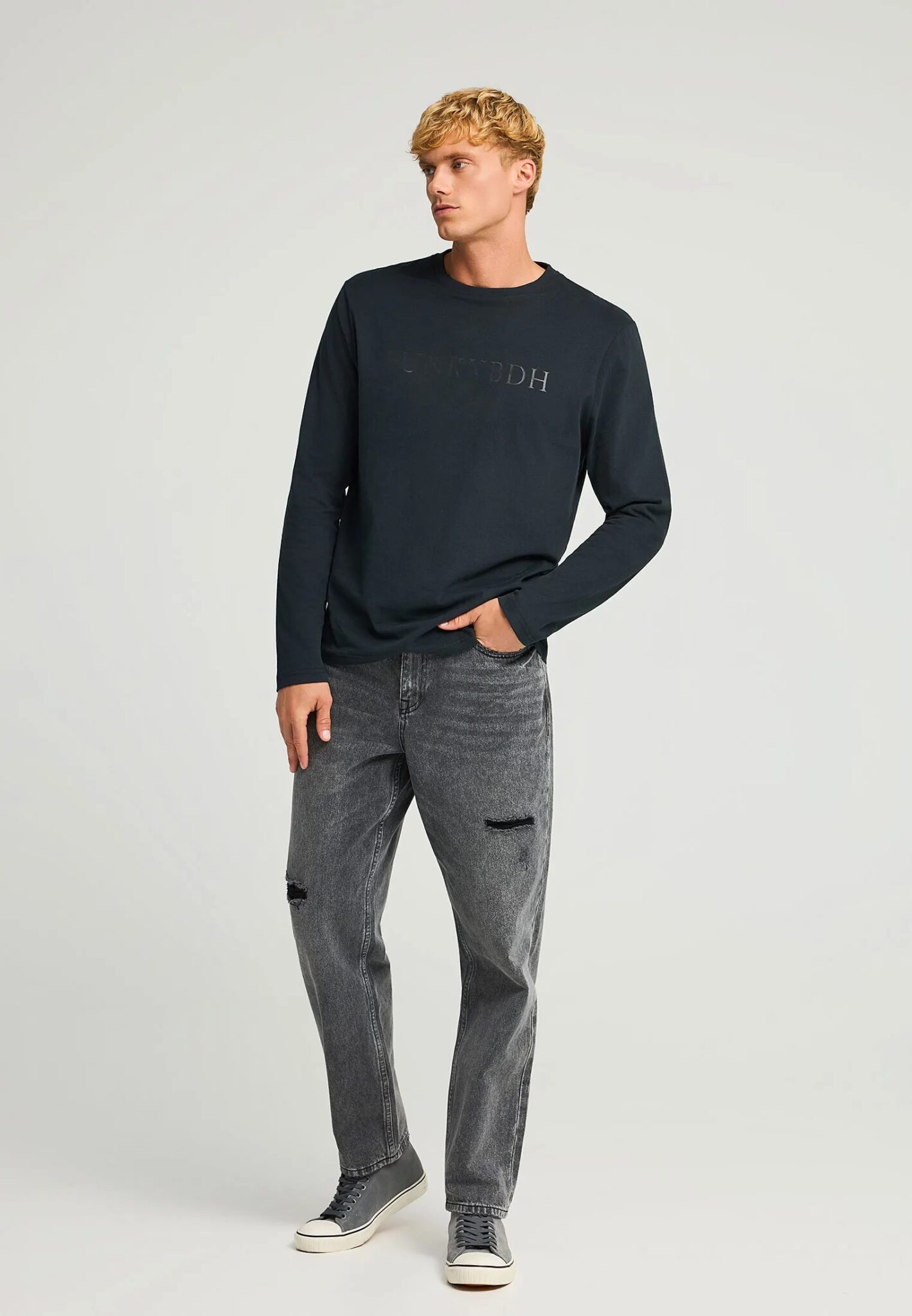 PEPE JEANS ORIGINAL STRETCH N  ΜΠΛΟΥΖΑ ΑΝΔΡΙΚΟ | BLACK