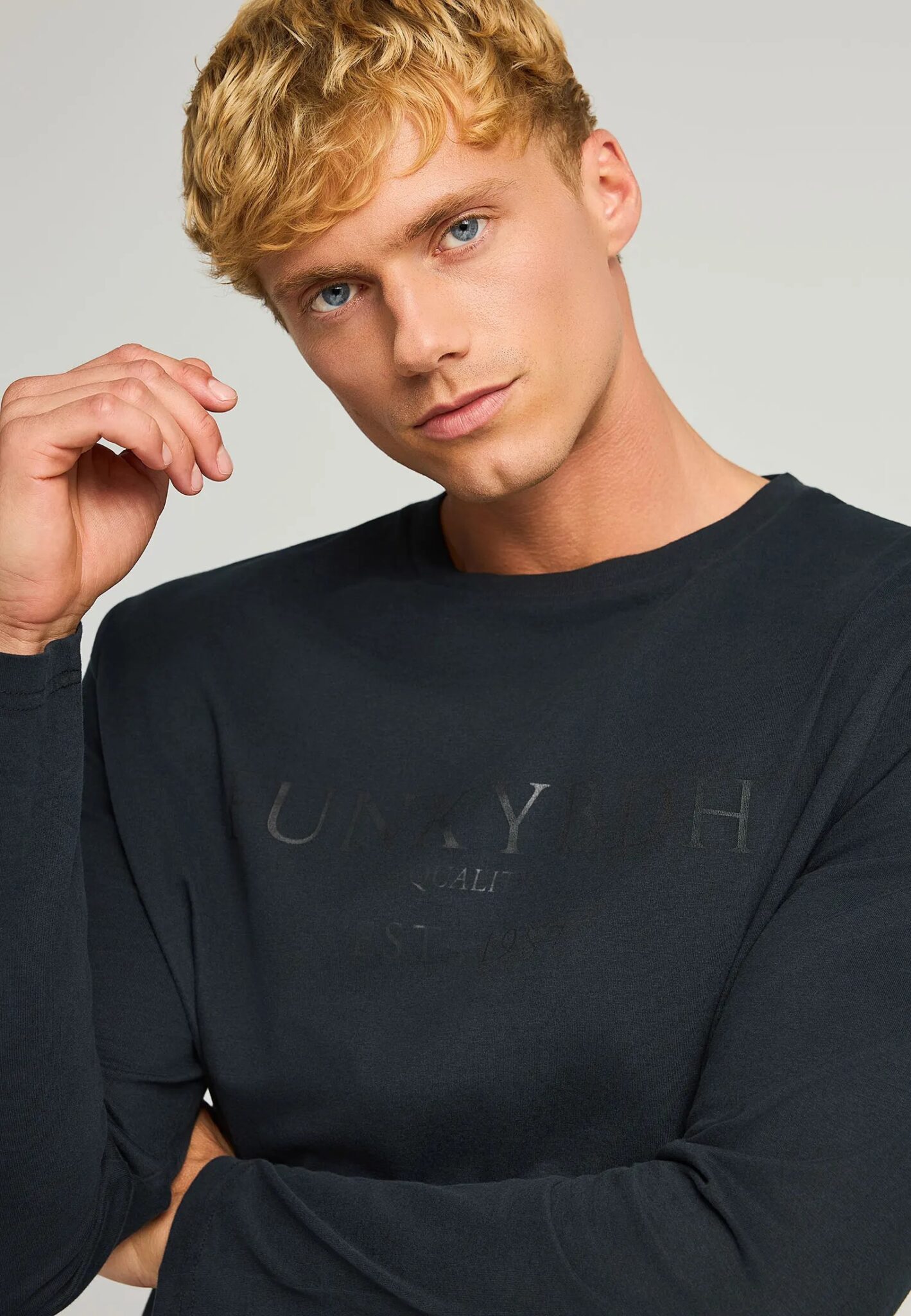 FUNKY BUDDHA ΑΝΔΡΙΚΉ ΜΠΛΟΎΖΑ ΜΕ ΜΑΚΡΎ ΜΑΝΊΚΙ | BLACK FUNKY BUDDHA ΑΝΔΡΙΚΉ ΜΠΛΟΎΖΑ ΜΕ ΜΑΚΡΎ ΜΑΝΊΚΙ | BLACK