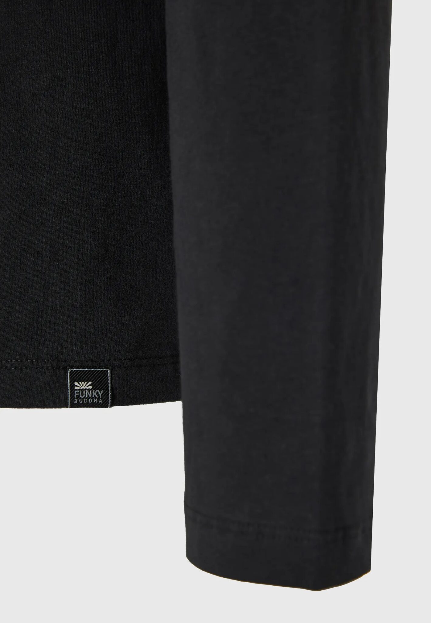 FUNKY BUDDHA ΑΝΔΡΙΚΉ ΜΠΛΟΎΖΑ ΜΕ ΜΑΚΡΎ ΜΑΝΊΚΙ | BLACK FUNKY BUDDHA ΑΝΔΡΙΚΉ ΜΠΛΟΎΖΑ ΜΕ ΜΑΚΡΎ ΜΑΝΊΚΙ | BLACK