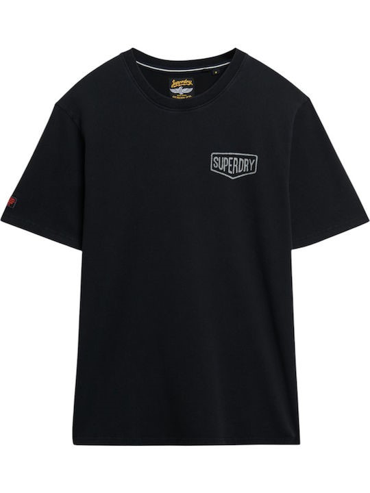 KARL LAGERFELD JEANS KLJ REG MIX MATERIAL TEE | INDIGO