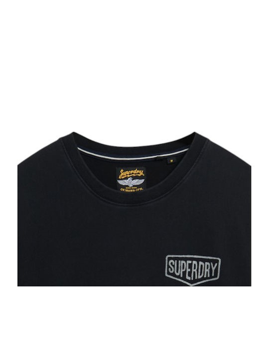 KARL LAGERFELD JEANS KLJ REG MIX MATERIAL TEE | INDIGO