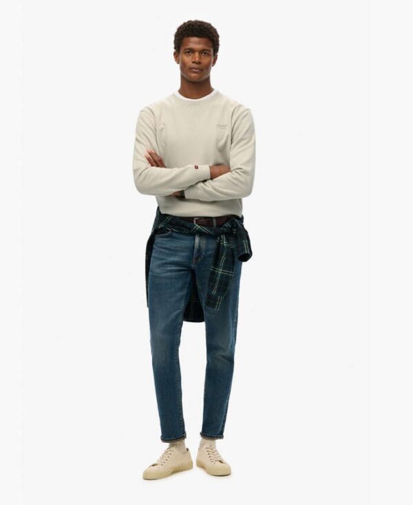 SUPERDRY ESSENTIAL LOGO CREW SWEATSHIRT ΦΟΥΤΕΡ ΑΝΔΡΙΚΟ | BEIGE