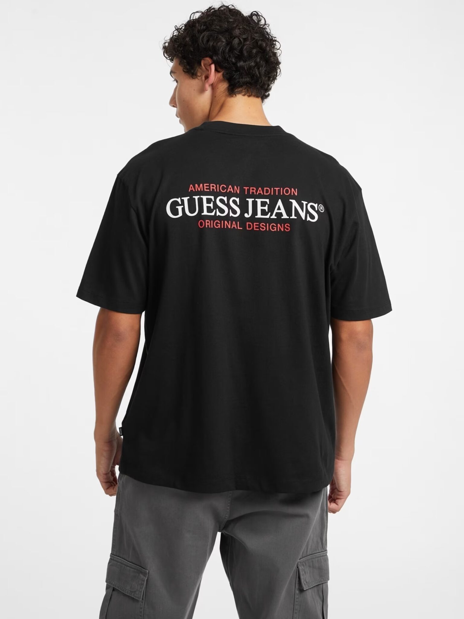 GUESS JEANS REG PKT TEE ΜΠΛΟΥΖΑ ΑΝΔΡΙΚΟ | WHITE
