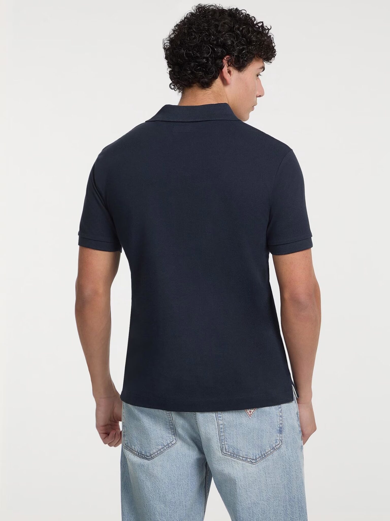 GUESS JEANS EMBRO LOGO POLO ΜΠΛΟΥΖΑ ΑΝΔΡΙΚΟ | DARK BLUE GUESS JEANS EMBRO LOGO POLO ΜΠΛΟΥΖΑ ΑΝΔΡΙΚΟ | DARK BLUE