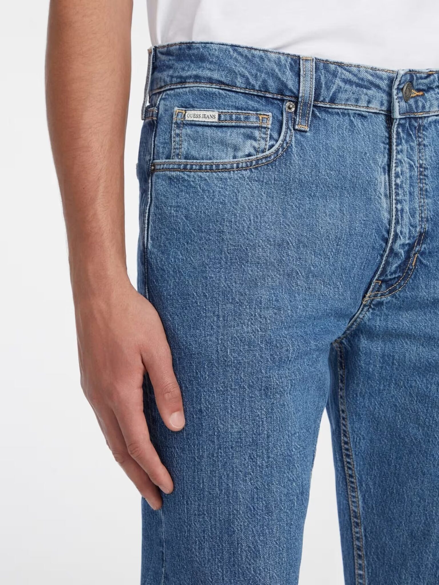 GUESS JEANS GJ G16 STRAIGHT CO ARTY STR ΠΑΝΤΕΛΟΝΙ ΑΝΔΡΙΚΟ | INDIGO GUESS JEANS GJ G16 STRAIGHT CO ARTY STR ΠΑΝΤΕΛΟΝΙ ΑΝΔΡΙΚΟ | INDIGO