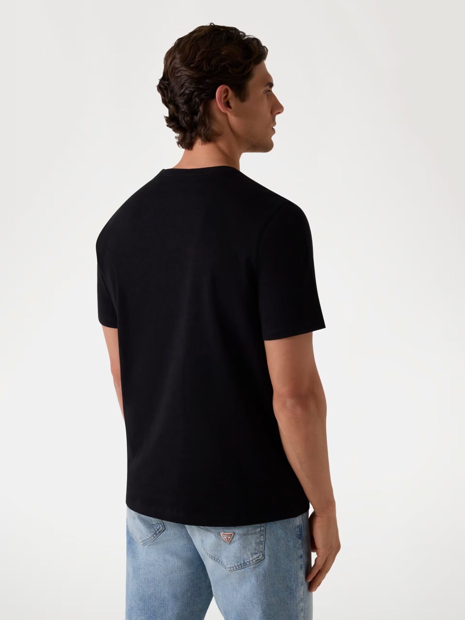 GUESS PATCH TEE ΜΠΛΟΥΖΑ ΑΝΔΡΙΚΟ | BLACK GUESS PATCH TEE ΜΠΛΟΥΖΑ ΑΝΔΡΙΚΟ | BLACK