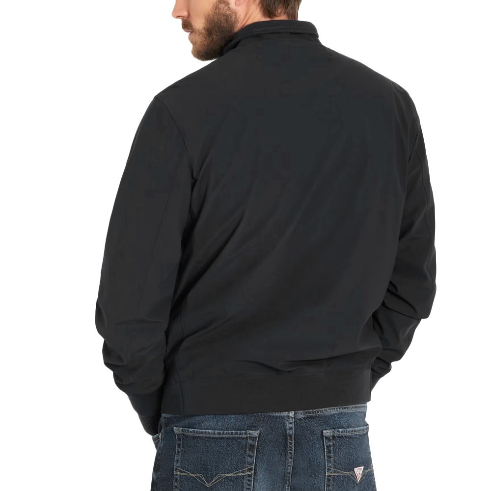 GUESS LYLE SS POLO ΜΠΛΟΥΖΑ ΑΝΔΡΙΚΟ | BLACK