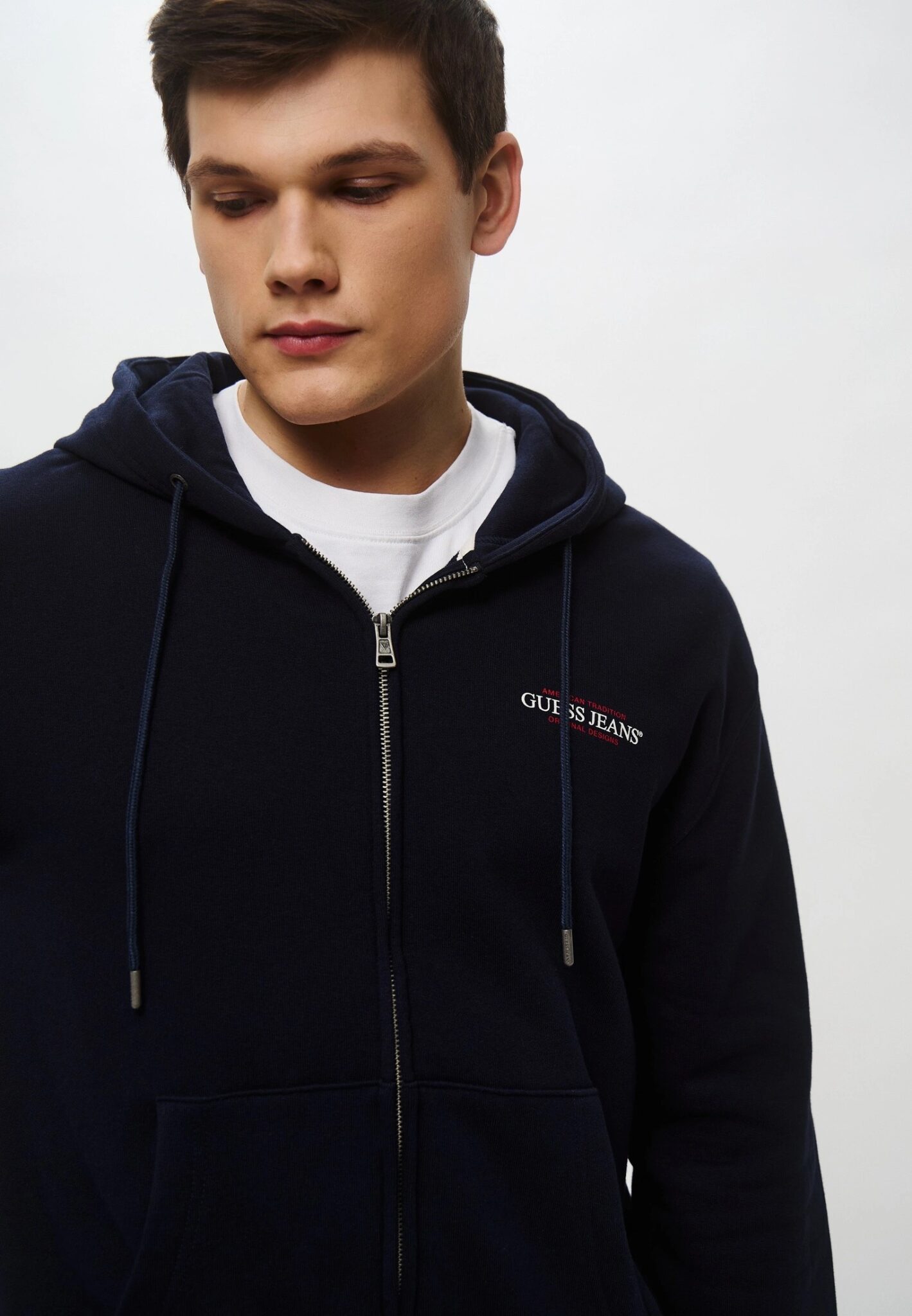 GUESS JEANS GJ ZIP HOOD REG AM T ΦΟΥΤΕΡ ΑΝΔΡΙΚΟ | BLACK GUESS JEANS GJ ZIP HOOD REG AM T ΦΟΥΤΕΡ ΑΝΔΡΙΚΟ | BLACK