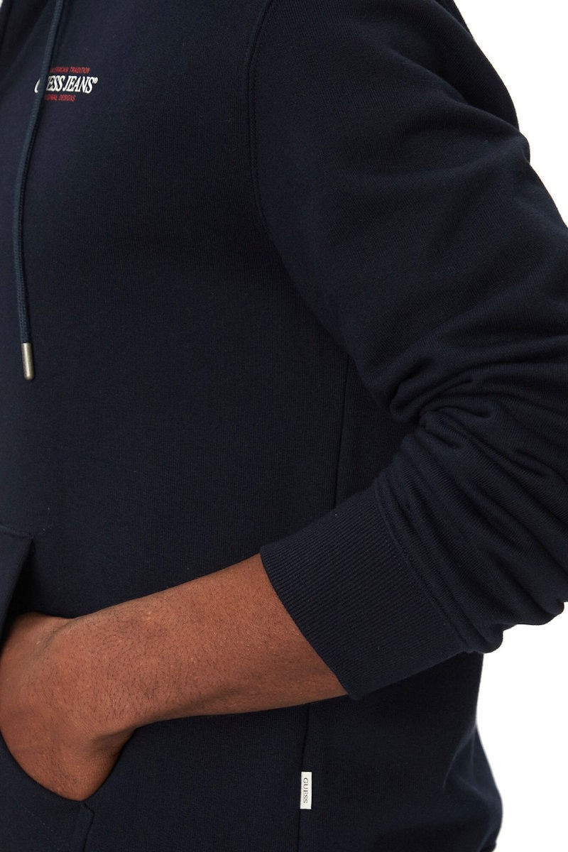 GUESS JEANS GJ ZIP HOOD REG AM T ΦΟΥΤΕΡ ΑΝΔΡΙΚΟ | DARK BLUE GUESS JEANS GJ ZIP HOOD REG AM T ΦΟΥΤΕΡ ΑΝΔΡΙΚΟ | DARK BLUE