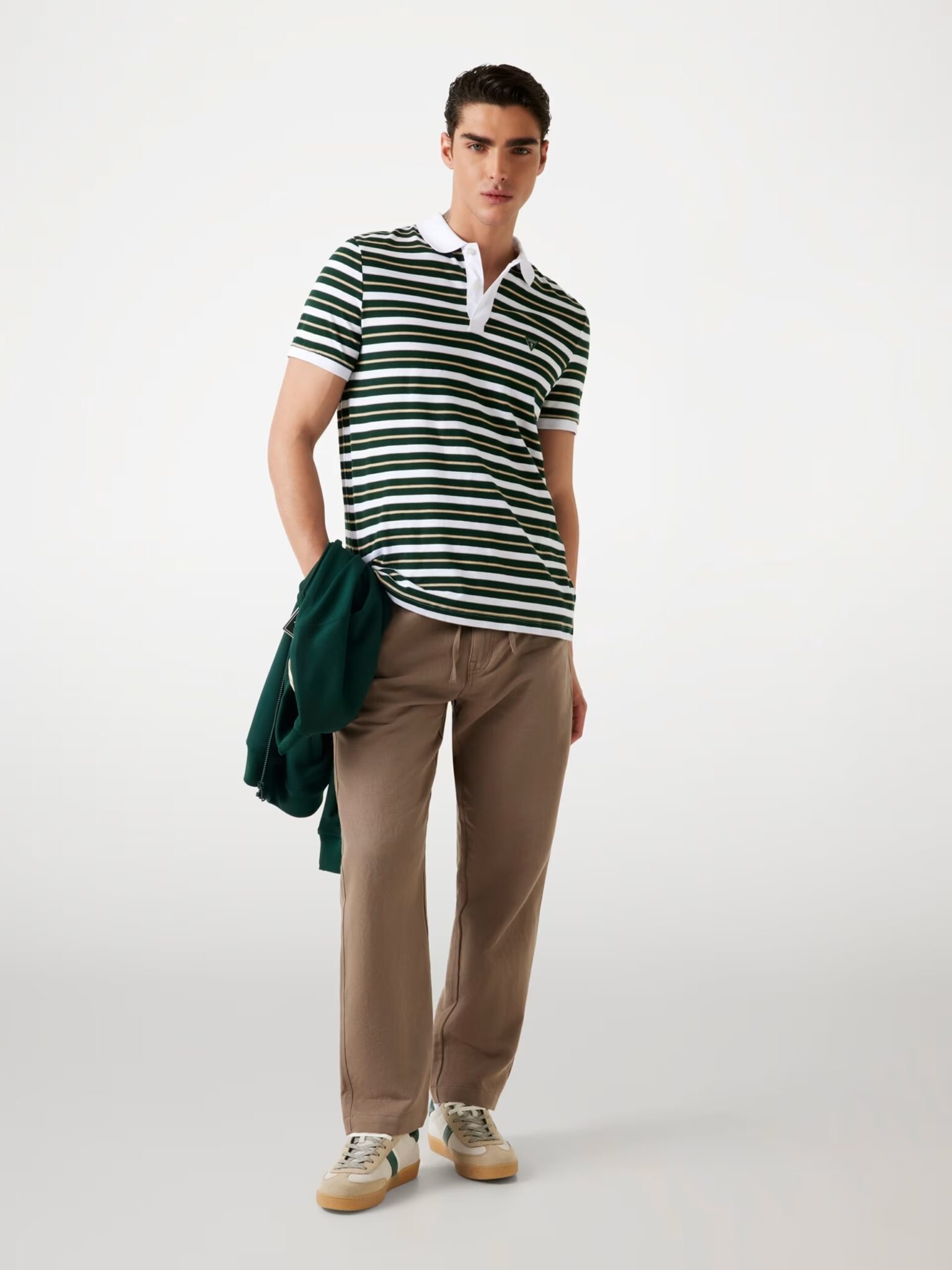 ΜΠΛΟΥΖΑ POLO PIQUE REGULAR FIT3PL1151-71 | GREEN