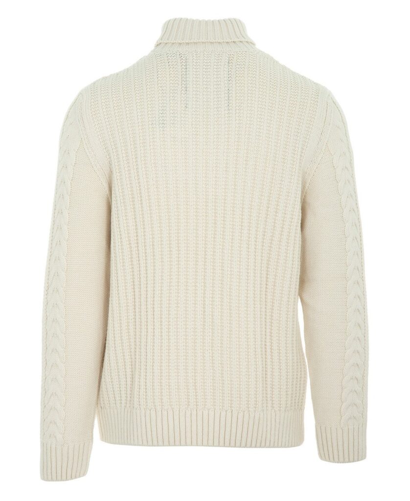 SUPERDRY JACOB CABLE ROLL NECK JUMPER ΠΛΕΚΤΟ ΑΝΔΡΙΚΟ | SAND