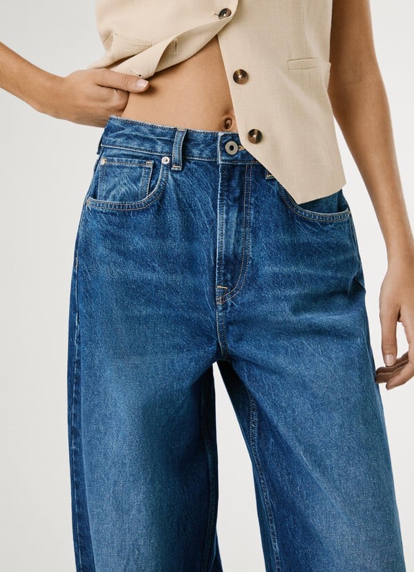 PEPE JEANS WIDE LEG JEANS UHW JAIMY 32 ΠΑΝΤΕΛΟΝΙ ΓΥΝΑΙΚΕΙΟ | BLUE PEPE JEANS WIDE LEG JEANS UHW JAIMY 32 ΠΑΝΤΕΛΟΝΙ ΓΥΝΑΙΚΕΙΟ | BLUE
