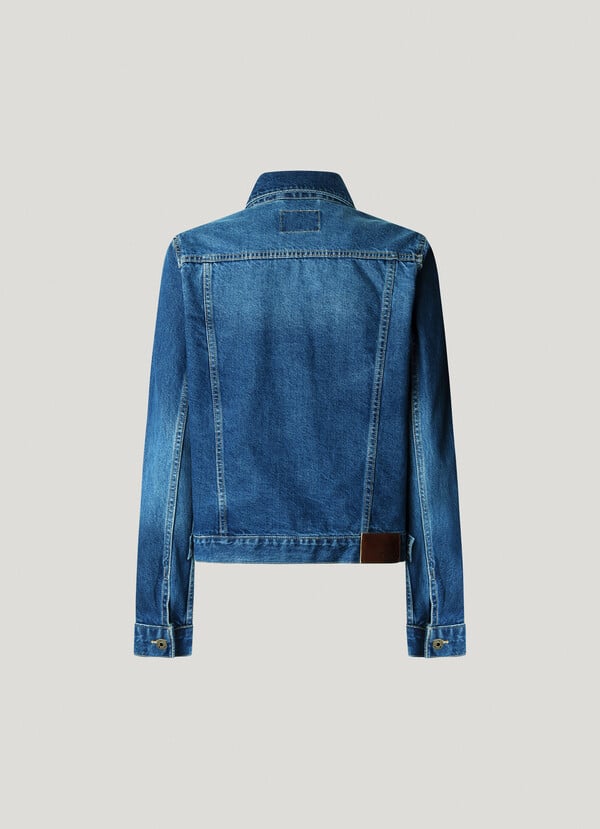 PEPE JEANS REGULAR JACKET ΜΠΟΥΦΑΝ ΓΥΝΑΙΚΕΙΟ | BLUE PEPE JEANS REGULAR JACKET ΜΠΟΥΦΑΝ ΓΥΝΑΙΚΕΙΟ | BLUE