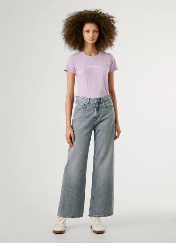 PEPE JEANS ESSENTIALS NEW VIRGINIA LS N  ΜΠΛΟΥΖΑ ΓΥΝΑΙΚΕΙΟ | BLACK