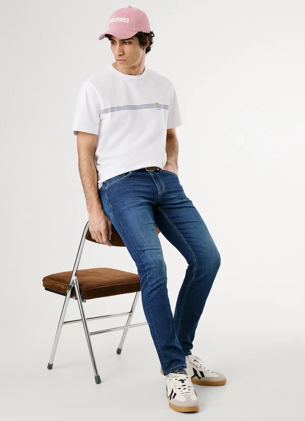 PEPE JEANS MATTHEW TEE ΜΠΛΟΥΖΑ ΑΝΔΡΙΚΟ | BLUE