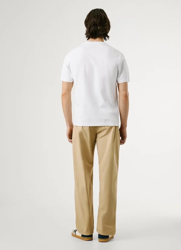 PEPE JEANS MATTHEW TEE ΜΠΛΟΥΖΑ ΑΝΔΡΙΚΟ | WHITE PEPE JEANS MATTHEW TEE ΜΠΛΟΥΖΑ ΑΝΔΡΙΚΟ | WHITE