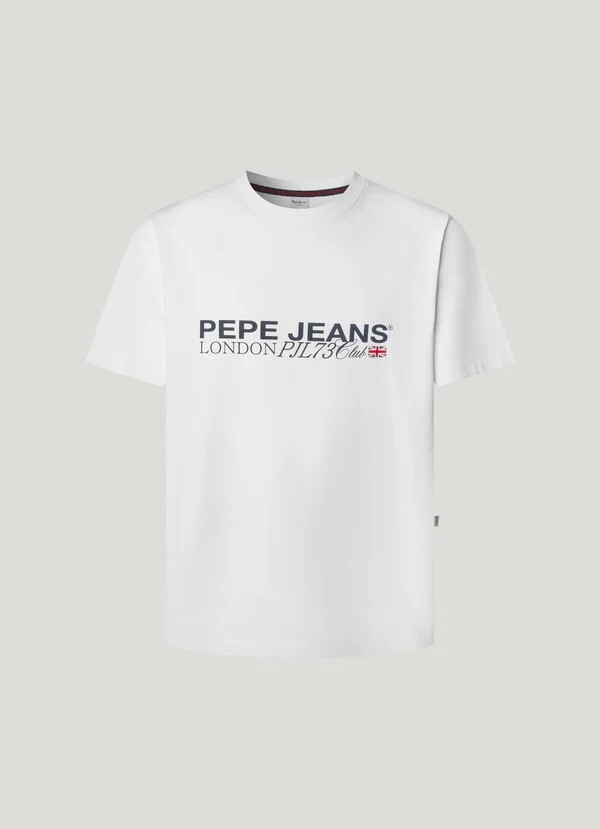 PEPE JEANS MATTHEW TEE ΜΠΛΟΥΖΑ ΑΝΔΡΙΚΟ | WHITE PEPE JEANS MATTHEW TEE ΜΠΛΟΥΖΑ ΑΝΔΡΙΚΟ | WHITE