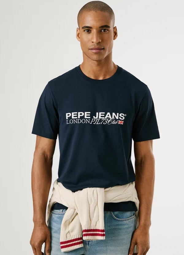 PEPE JEANS ORIGINAL STRETCH N  ΜΠΛΟΥΖΑ ΑΝΔΡΙΚΟ | BLACK