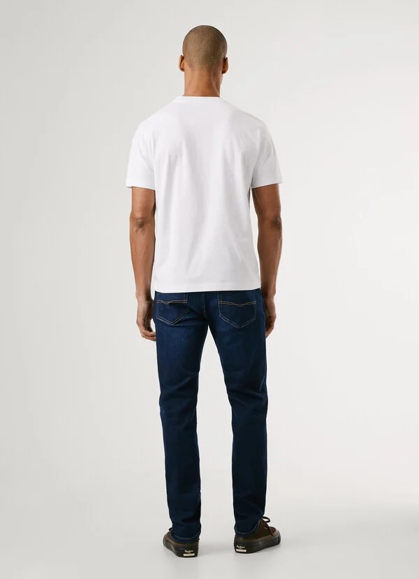 PEPE JEANS TREY TEE ΜΠΛΟΥΖΑ ΑΝΔΡΙΚΟ | WHITE PEPE JEANS TREY TEE ΜΠΛΟΥΖΑ ΑΝΔΡΙΚΟ | WHITE