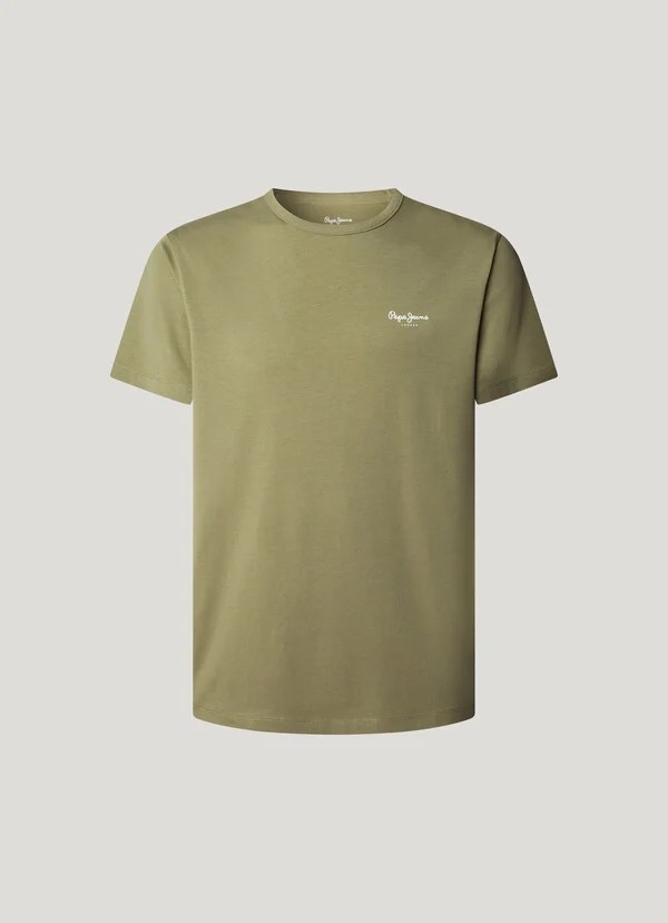 PEPE JEANS ORIGINAL BASIC 3N ΜΠΛΟΥΖΑ ΑΝΔΡΙΚΟ | KHAKI PEPE JEANS ORIGINAL BASIC 3N ΜΠΛΟΥΖΑ ΑΝΔΡΙΚΟ | KHAKI