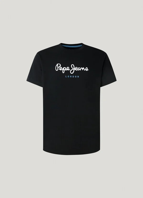 PEPE JEANS EGGO N  ΜΠΛΟΥΖΑ ΑΝΔΡΙΚΟ | BLACK PEPE JEANS EGGO N  ΜΠΛΟΥΖΑ ΑΝΔΡΙΚΟ | BLACK