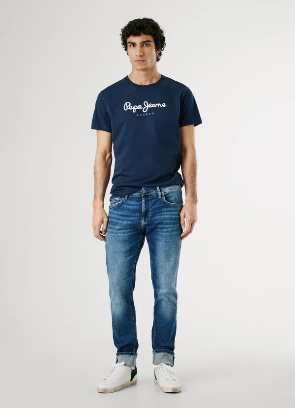 PEPE JEANS ORIGINAL STRETCH N  ΜΠΛΟΥΖΑ ΑΝΔΡΙΚΟ | BLACK