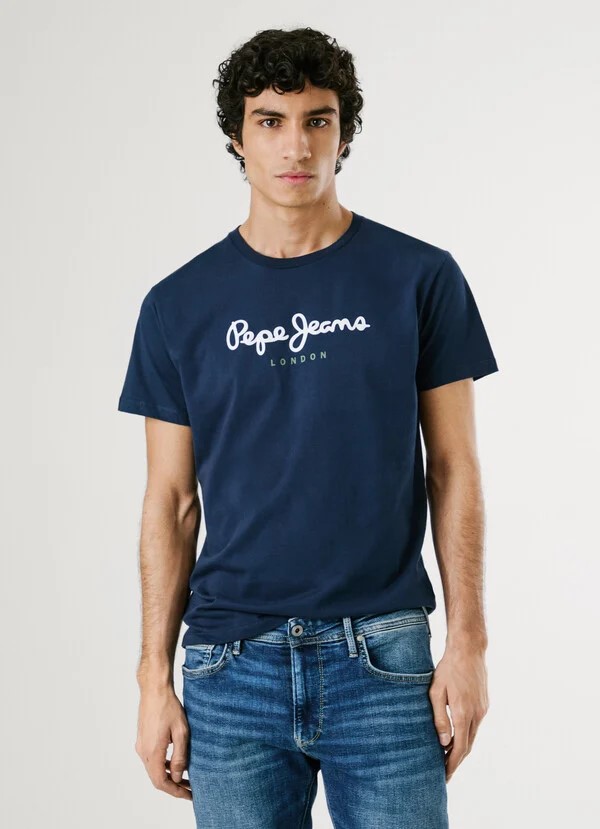 PEPE JEANS EGGO N  ΜΠΛΟΥΖΑ ΑΝΔΡΙΚΟ | DARK BLUE PEPE JEANS EGGO N  ΜΠΛΟΥΖΑ ΑΝΔΡΙΚΟ | DARK BLUE