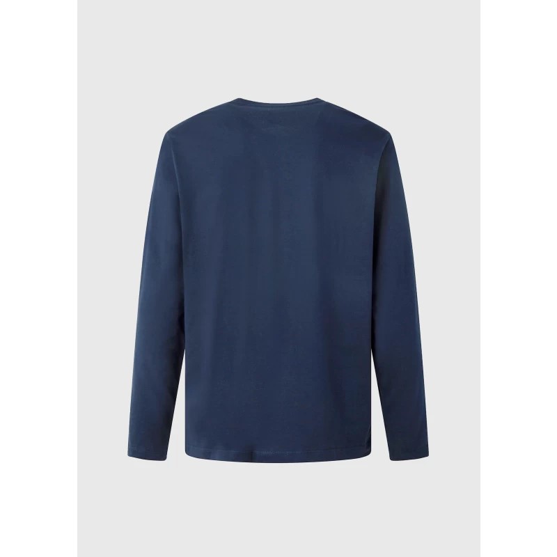 PEPE JEANS EGGO LONG N  ΜΠΛΟΥΖΑ ΑΝΔΡΙΚΟ | DARK BLUE PEPE JEANS EGGO LONG N  ΜΠΛΟΥΖΑ ΑΝΔΡΙΚΟ | DARK BLUE