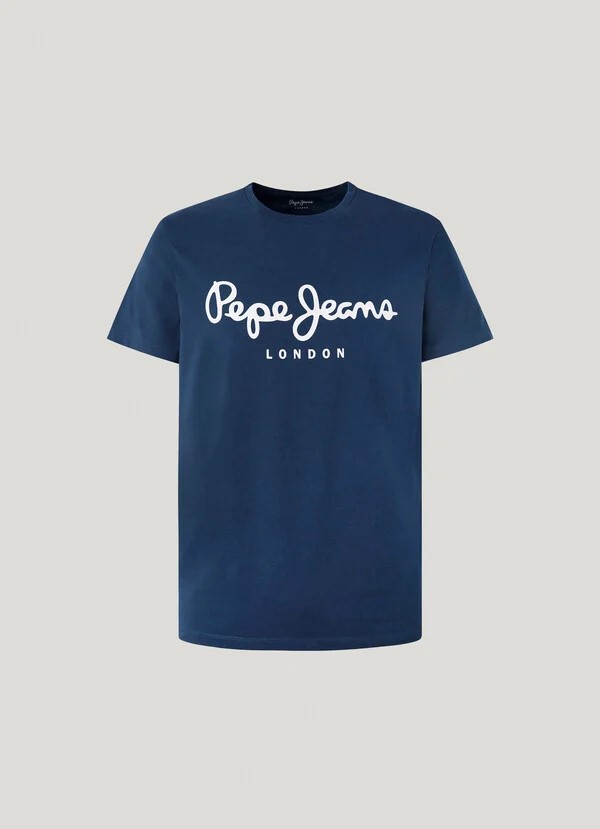 PEPE JEANS ORIGINAL STRETCH N  ΜΠΛΟΥΖΑ ΑΝΔΡΙΚΟ | DARK BLUE PEPE JEANS ORIGINAL STRETCH N  ΜΠΛΟΥΖΑ ΑΝΔΡΙΚΟ | DARK BLUE