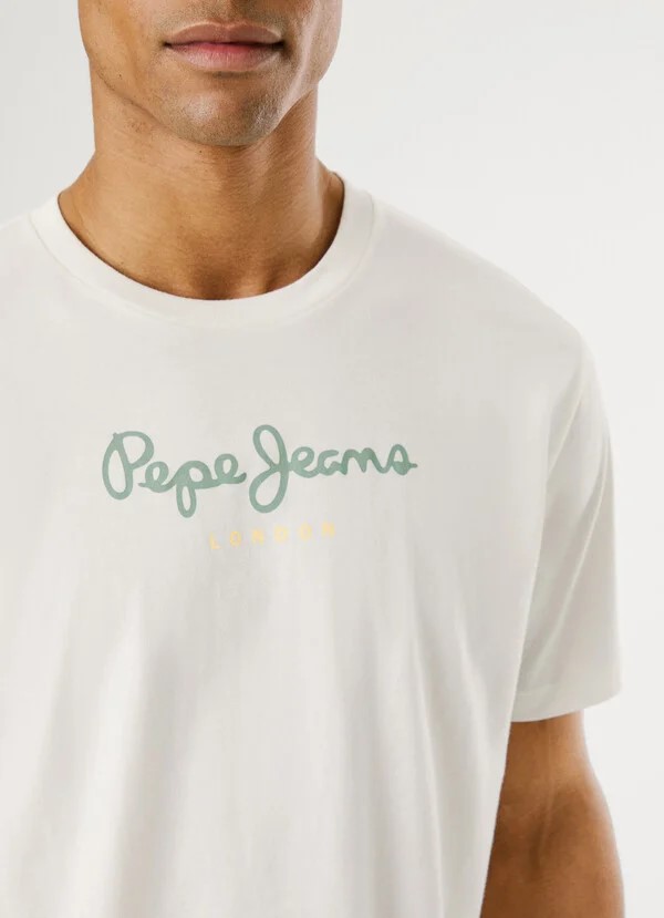 PEPE JEANS EGGO N ΜΠΛΟΥΖΑ ΑΝΔΡΙΚΟ | OFF WHITE PEPE JEANS EGGO N ΜΠΛΟΥΖΑ ΑΝΔΡΙΚΟ | OFF WHITE