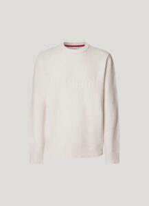PEPE JEANS PHINEAS ΠΛΕΚΤΟ ΑΝΔΡΙΚΟ | OFF WHITE
