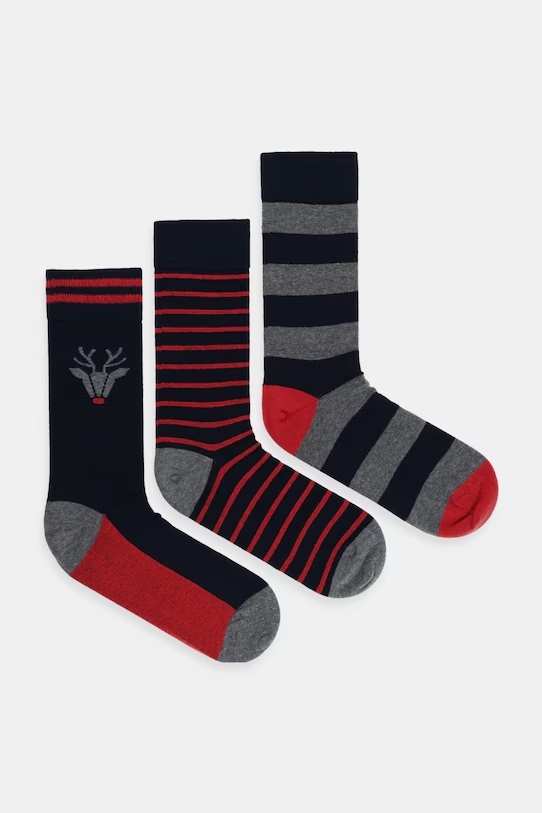 PEPE JEANS DEER CR 3P ΚΑΛΤΣΕΣ ΑΝΔΡΙΚΟ | DARK BLUE