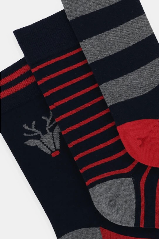 PEPE JEANS DEER CR 3P ΚΑΛΤΣΕΣ ΑΝΔΡΙΚΟ | DARK BLUE