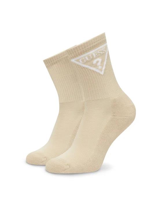 GUESS ATHLEISURE COLLEGE SOCKS ΚΑΛΤΣΕΣ ΓΥΝΑΙΚΕΙΟ | OFF WHITE