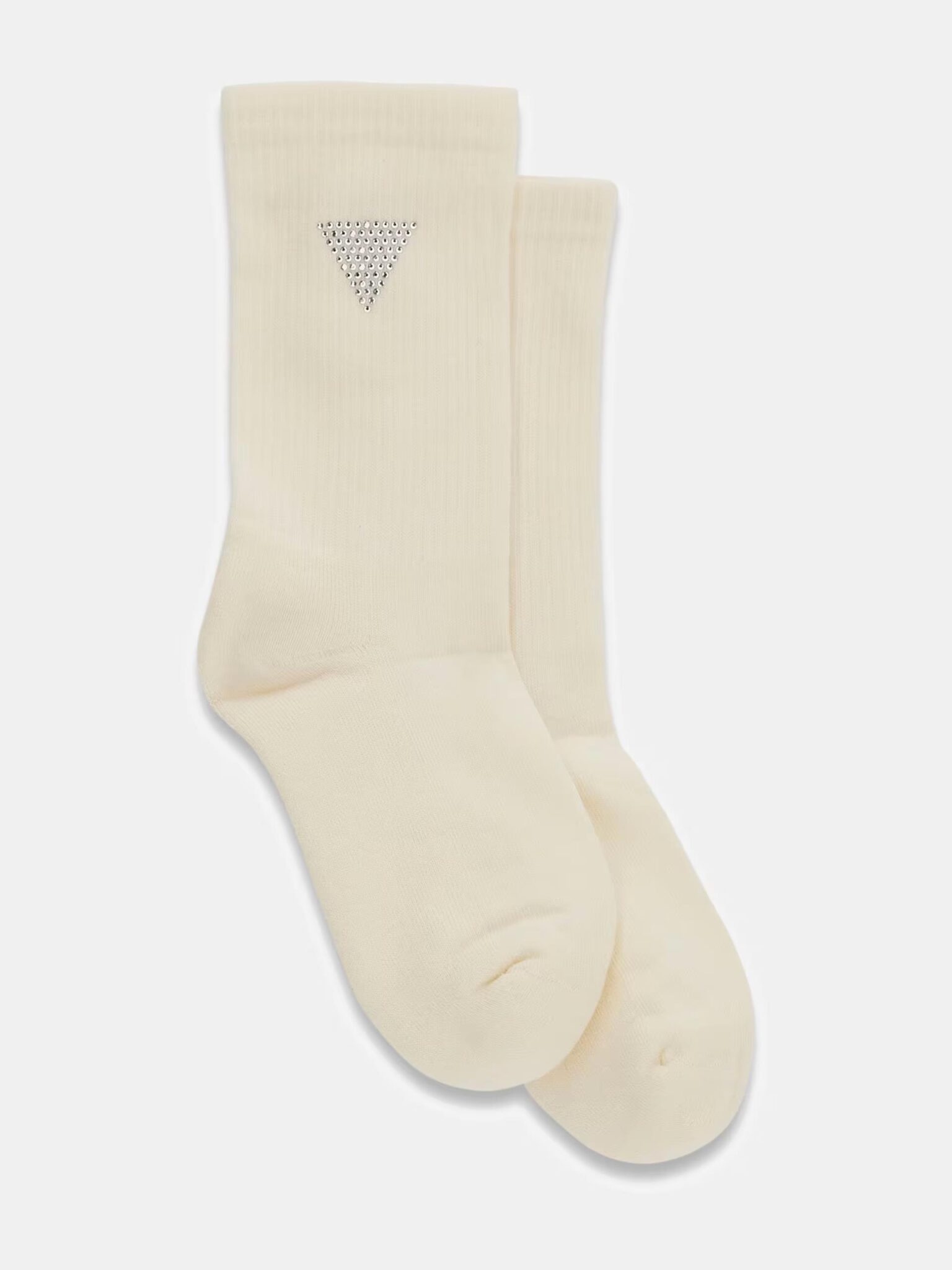GUESS ATHLEISURE COLLEGE SOCKS ΚΑΛΤΣΕΣ ΓΥΝΑΙΚΕΙΟ | OFF WHITE