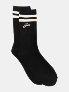 GUESS ATHLEISURE COLLEGE SOCKS ΚΑΛΤΣΕΣ ΓΥΝΑΙΚΕΙΟ | BLACK