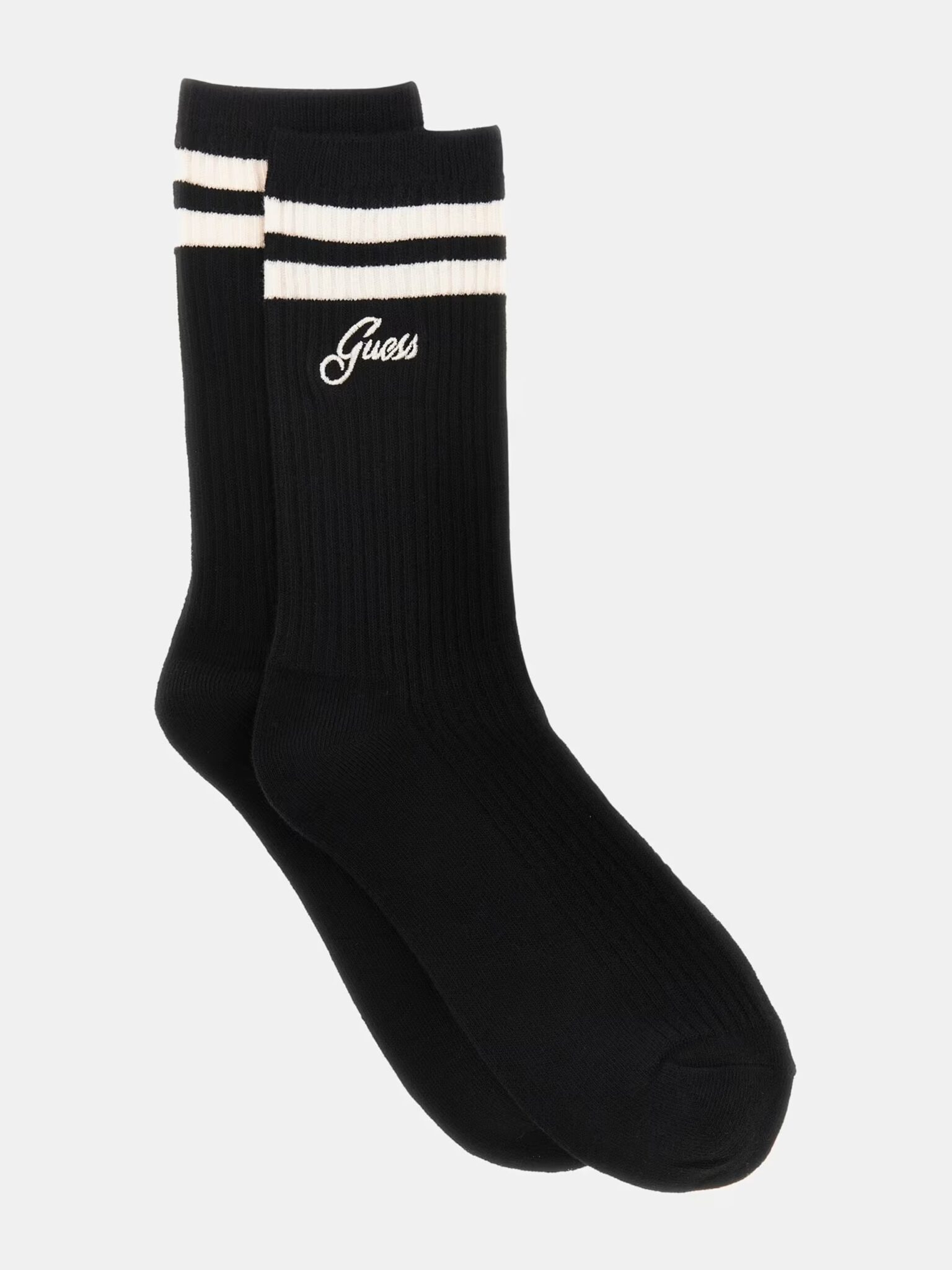 GUESS ATHLEISURE COLLEGE SOCKS ΚΑΛΤΣΕΣ ΓΥΝΑΙΚΕΙΟ | OFF WHITE