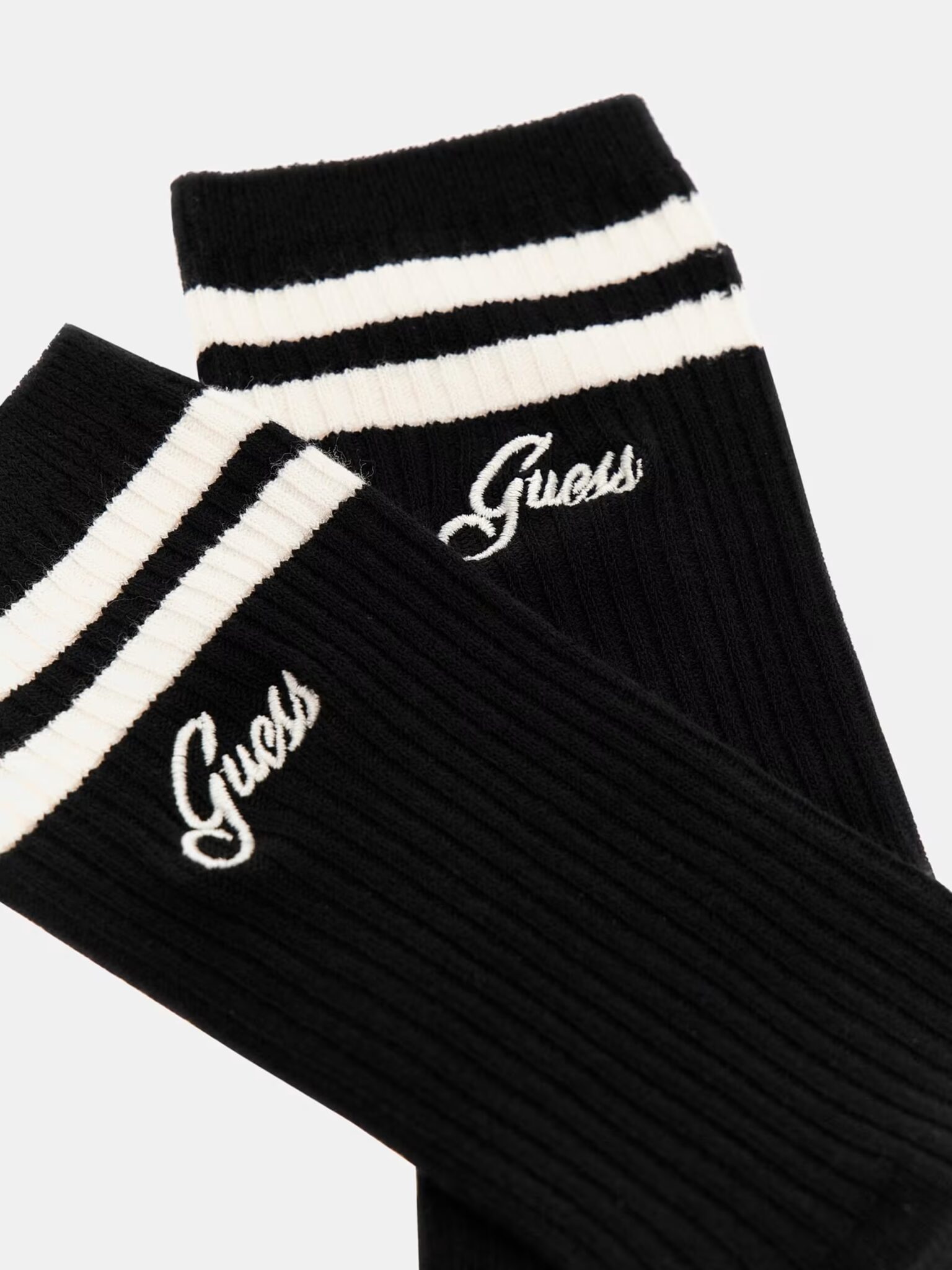 GUESS ATHLEISURE COLLEGE SOCKS ΚΑΛΤΣΕΣ ΓΥΝΑΙΚΕΙΟ | BLACK GUESS ATHLEISURE COLLEGE SOCKS ΚΑΛΤΣΕΣ ΓΥΝΑΙΚΕΙΟ | BLACK