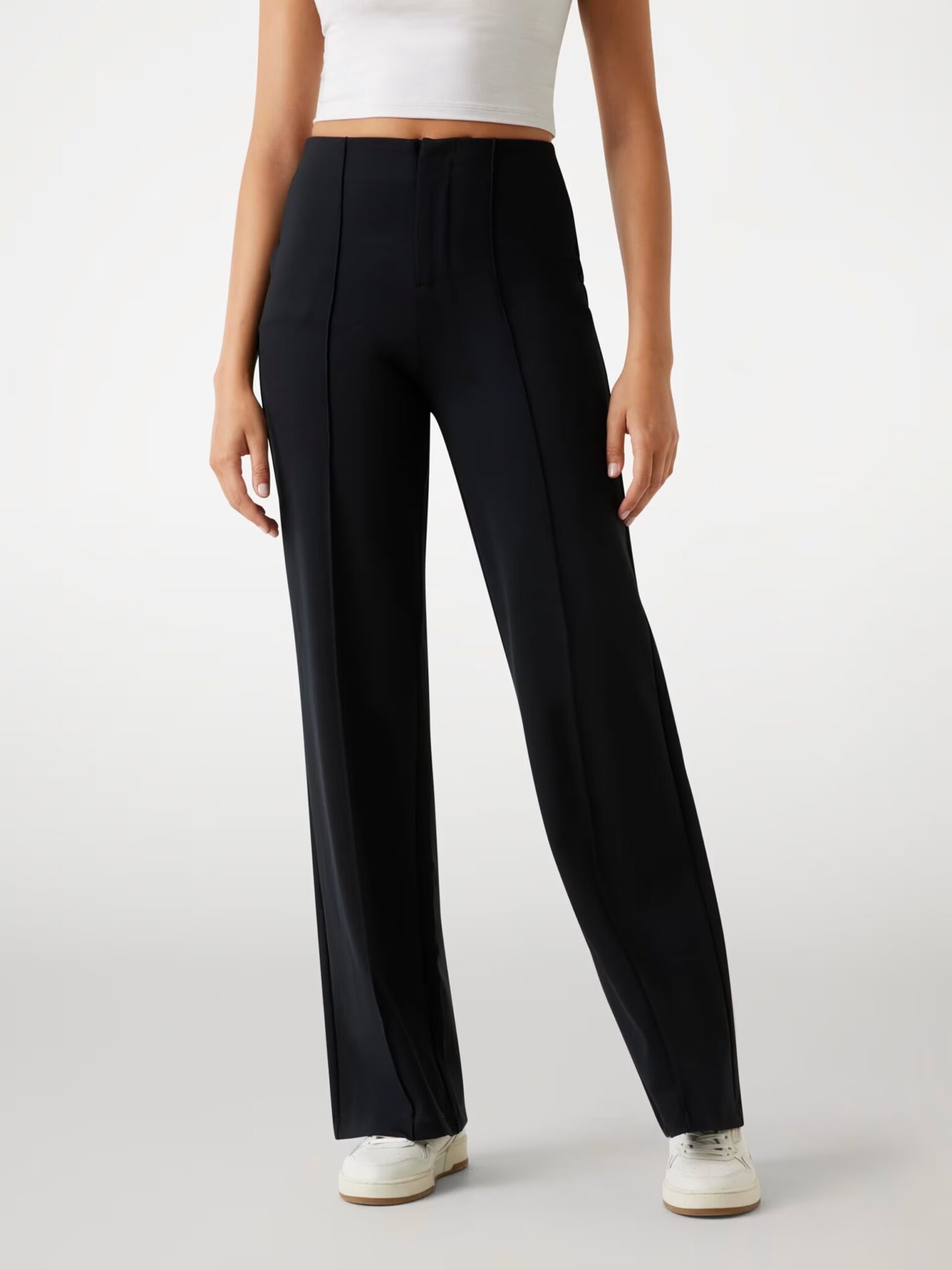 GUESS ATHLEISURE CARLA FLARE PANTS ΠΑΝΤΕΛΟΝΙ ΓΥΝΑΙΚΕΙΟ | BLACK