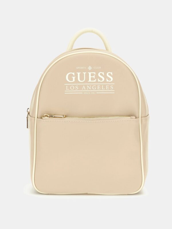 GUESS ATHLEISURE FANCY BACKPACK ΤΣΑΝΤΑ ΓΥΝΑΙΚΕΙΟ | BEIGE