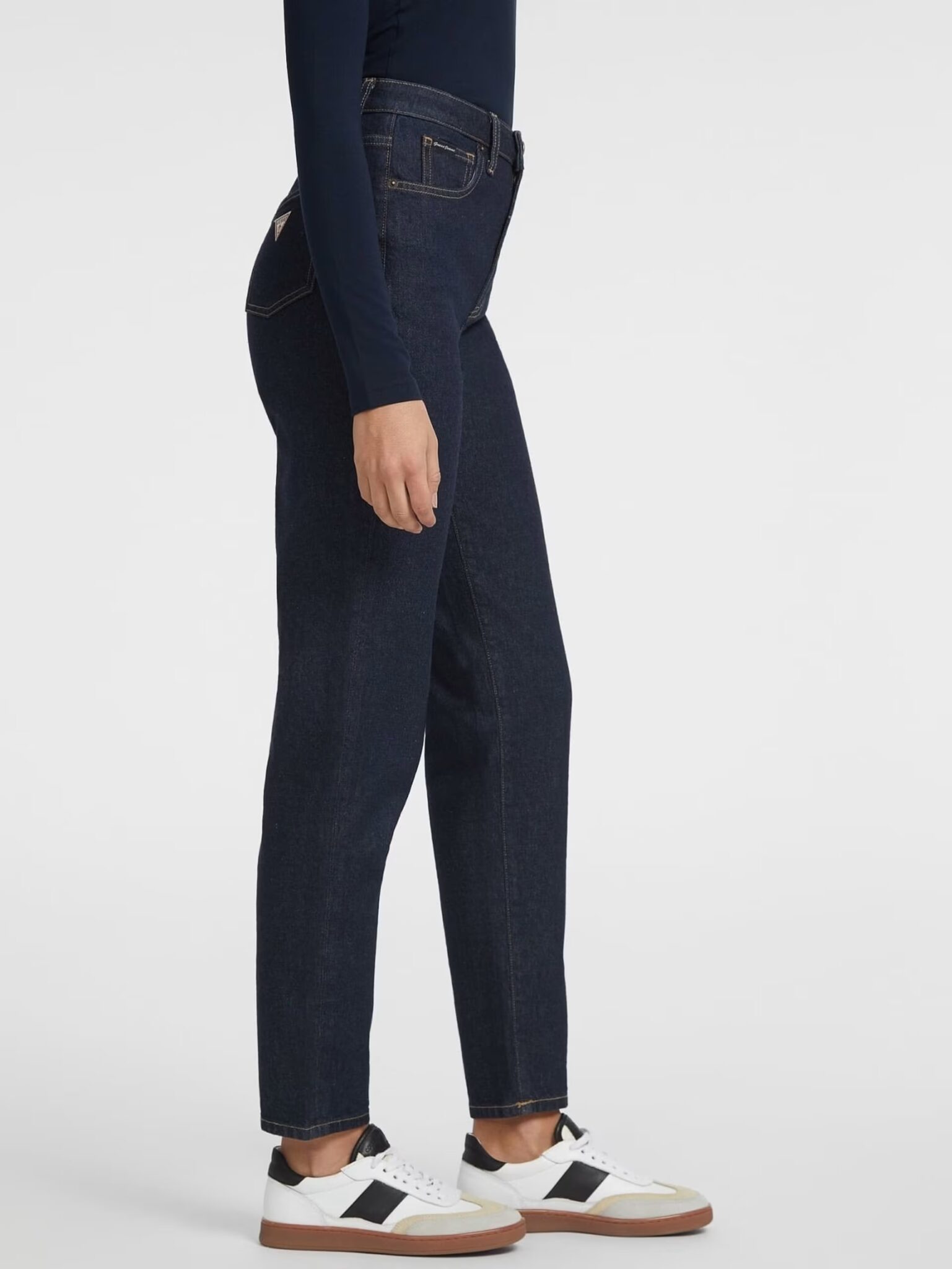 GUESS JEANS GJ G06 MOM ECO RECY CO RIVERSIDE STR ΠΑΝΤΕΛΟΝΙ | DARK BLUE GUESS JEANS GJ G06 MOM ECO RECY CO RIVERSIDE STR ΠΑΝΤΕΛΟΝΙ | DARK BLUE