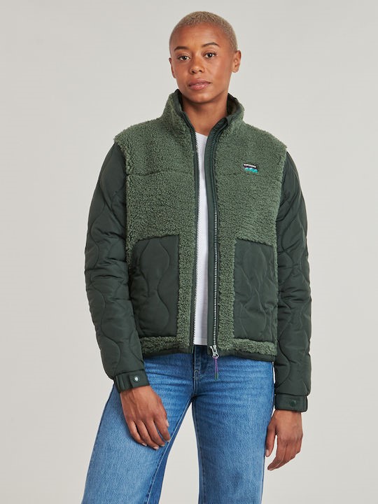 SUPERDRY HOODED SPORTS PUFFER MID JKT ΜΠΟΥΦΑΝ ΑΝΔΡΙΚΟ | BLACK